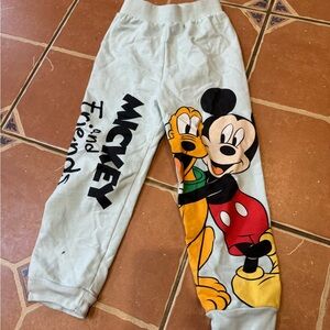 Disney Mickey and Friends Kids Joggers - Light Gray